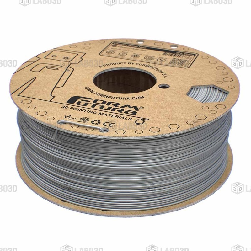 FormFutura EasyFil ePLA – White Aluminum - 1.75mm - 1 Kg FormFutura EasyFil ePLA – White Aluminum - 1.75mm - 1 Kg