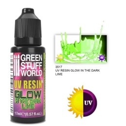 Green Stuff Word - Résine Citron Vert Ultraviolette - Glow - 17ml - 3517