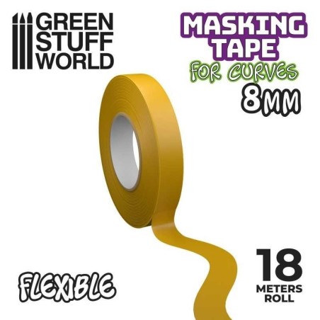 Green Stuff World - Flexible Masking Tape - 8mm - 3065