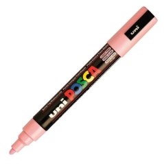 POSCA - PC5M Moyenne - Rose Clair (Light Pink) - Marqueur Acrylique