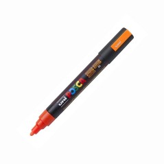 POSCA - PC5M Moyenne - Orange Fluo (Fluorescent Orange) - Marqueur Acrylique