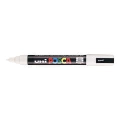 POSCA - PC5M Moyenne - Blanc (White) - Marqueur Acrylique