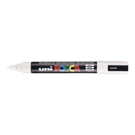 POSCA - PC5M Moyenne - White - Acrylic Maker
