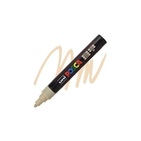 POSCA - PC5M Moyenne - Beige (Beige) - Marqueur Acrylique