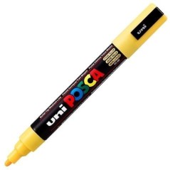 POSCA - PC5M Moyenne - Straw Yellow - Acrylic Maker