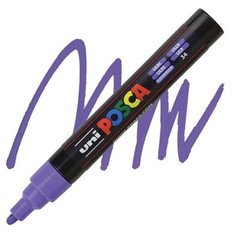 POSCA - PC5M Moyenne - Lilac - Acrylic Maker