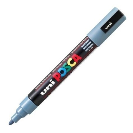 POSCA - PC5M Moyenne - Slate Grey - Acrylic Maker