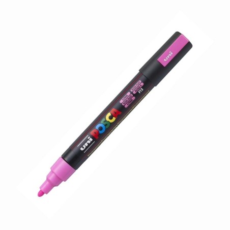 POSCA - PC5M Moyenne - Fluorescent Pink - Acrylic Maker