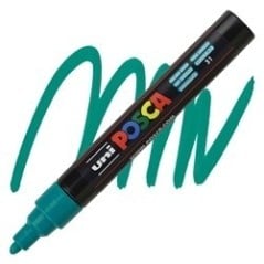 POSCA - PC5M Moyenne - Emerald Green - Acrylic Maker