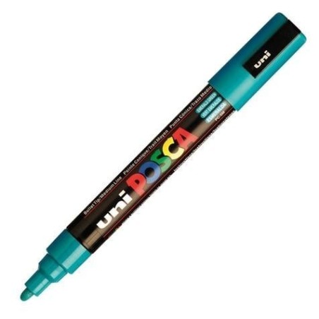 POSCA - PC5M Moyenne - Vert Emeraude (Emerald Green) - Marqueur Acrylique