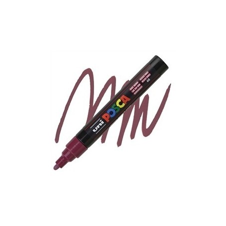 POSCA - PC5M Moyenne - Red Wine - Acrylic Maker
