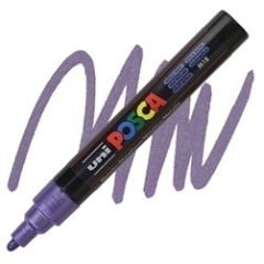 POSCA - PC5M Moyenne - Metallic Violet - Acrylic Maker