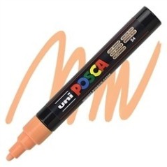 POSCA - PC5M Moyenne - Light Orange - Acrylic Maker