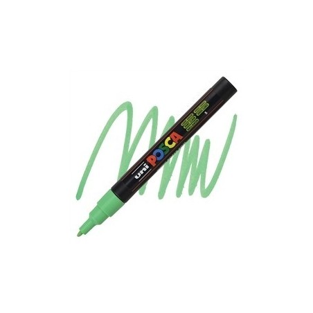 POSCA - PC5M Moyenne - Vert Clair (Light Green) - Marqueur Acrylique