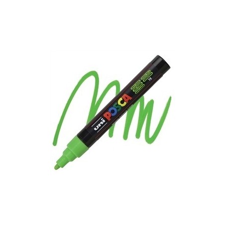 POSCA - PC5M Moyenne - Apple Green - Acrylic Maker