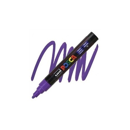 POSCA - PC5M Moyenne - Violet - Acrylic Maker
