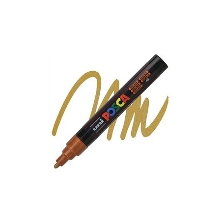 POSCA - PC5M Moyenne - Bronze - Acrylic Maker