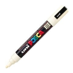 POSCA - PC5M Moyenne - Ivoire (Ivory) - Marqueur Acrylique