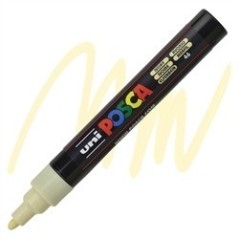 POSCA - PC5M Moyenne - Ivoire (Ivory) - Marqueur Acrylique