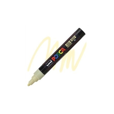 POSCA - PC5M Moyenne - Ivoire (Ivory) - Marqueur Acrylique