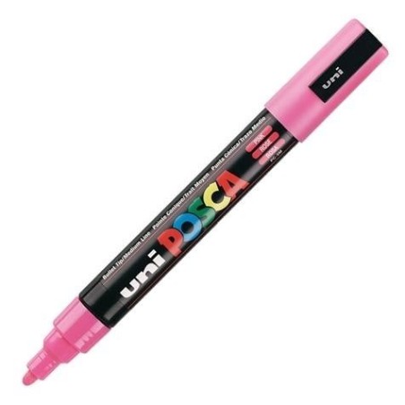 POSCA - PC5M Moyenne - Pink - Acrylic Maker