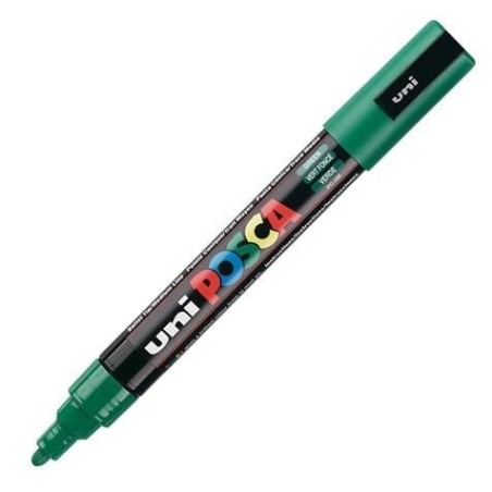 POSCA - PC5M Moyenne - Green - Acrylic Maker