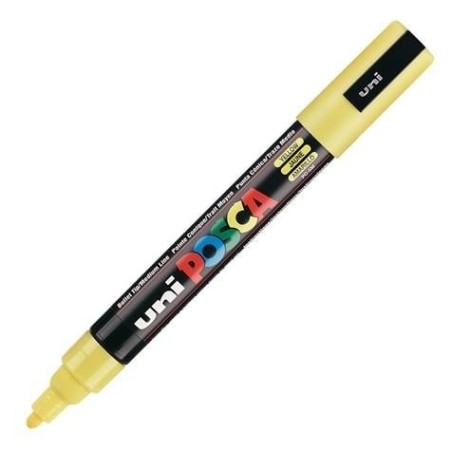 POSCA - PC5M Moyenne - Sunshine Yellow - Acrylic Maker