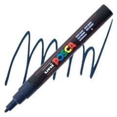 POSCA - PC3M Fine - Navy Blue - Acrylic Maker