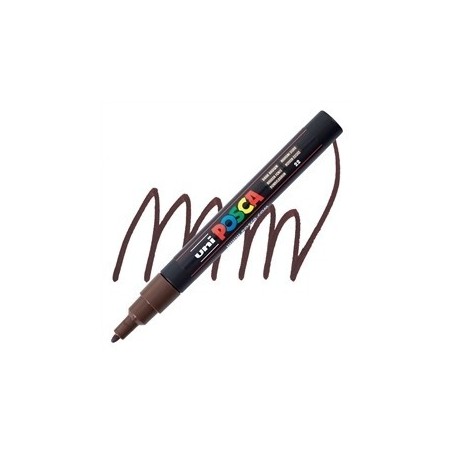 POSCA - PC3M Fine - Dark Brown - Acrylic Maker