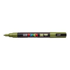 POSCA - PC3M Fine - Vert Kaki (Khaki Green) - Marqueur Acrylique