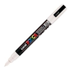 POSCA - PC3M Fine - White - Acrylic Maker
