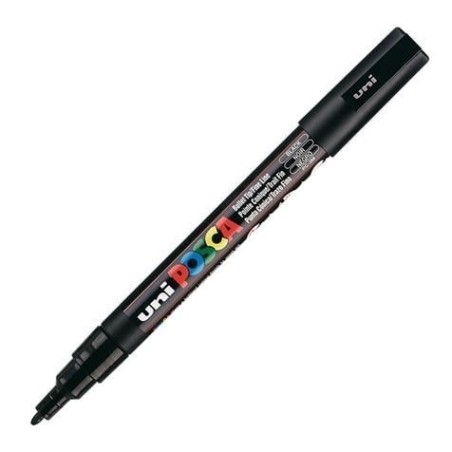 POSCA - PC3M Fine - Black - Acrylic Maker