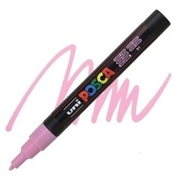 POSCA - PC3M Fine - Rose Clair (Light Pink) - Marqueur Acrylique