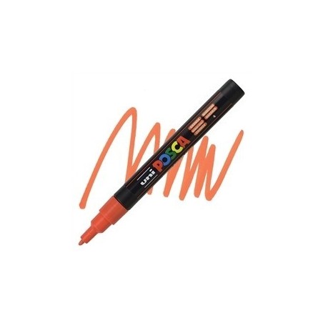 POSCA - PC3M Fine - Corail (Coral Pink) - Marqueur Acrylique