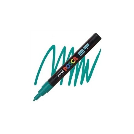 POSCA - PC3M Fine - Emerald Green - Acrylic Maker