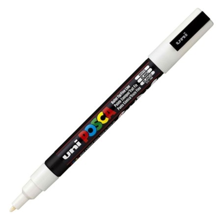 POSCA - PC1M Extra-Fine - White - Acrylic Maker