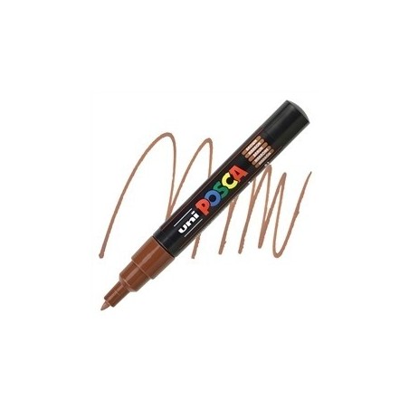 POSCA - PC1M Extra-Fine - Brown - Acrylic Maker