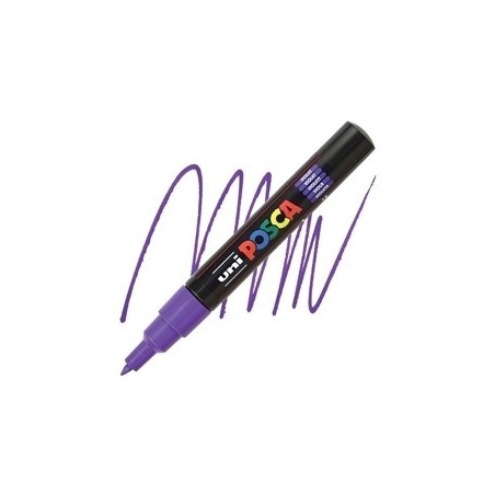 POSCA - PC1M Extra-Fine - Violet (Violet) - Marqueur Acrylique
