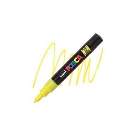 POSCA - PC1M Extra-Fine - Yellow - Acrylic Maker
