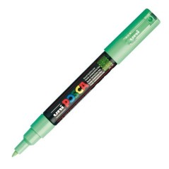 POSCA - PC1M Extra-Fine - Vert Clair (Light Green) - Marqueur Acrylique