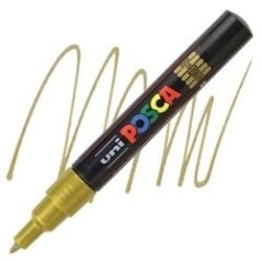 POSCA - PC1M Extra-Fine - Metallic Gold - Acrylic Maker