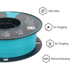 Eryone - PLA Matte - Bleu Aqua (Aqua Blue) - 1.75mm - 1 Kg