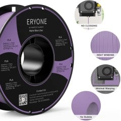 Eryone - PLA Matte - Bleu Lilas (Lilac Blue) - 1.75mm - 1 Kg