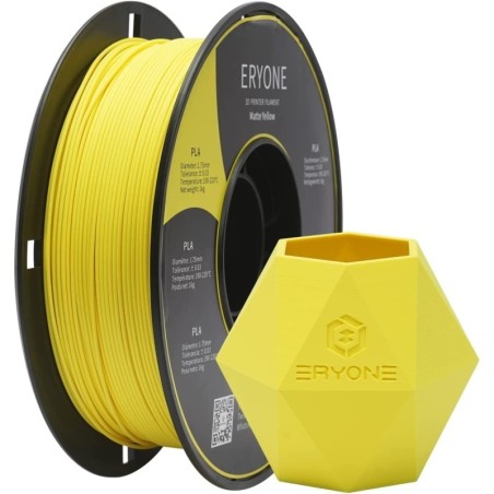 Eryone - PLA Matte - Jaune (Yellow) - 1.75mm - 1 Kg
