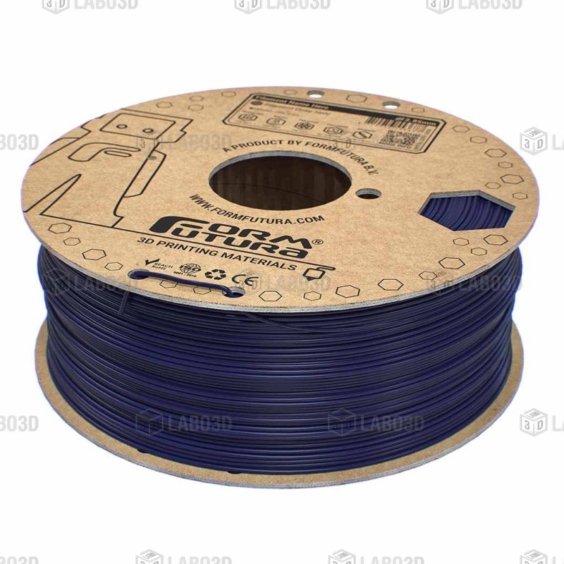 FormFutura - EasyFil ePETG - Bleu Outremer (Ultramarine Blue) - 1.75 mm - 1Kg FormFutura - EasyFil ePETG - Bleu Outremer (Ultramarine Blue) - 1.75 mm - 1Kg