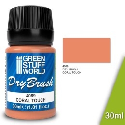 Green Stuff Word - Brossage à Sec - Coral Touch - 4089
