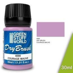Green Stuff Word - Brossage à Sec - Courage Mauve - 4090