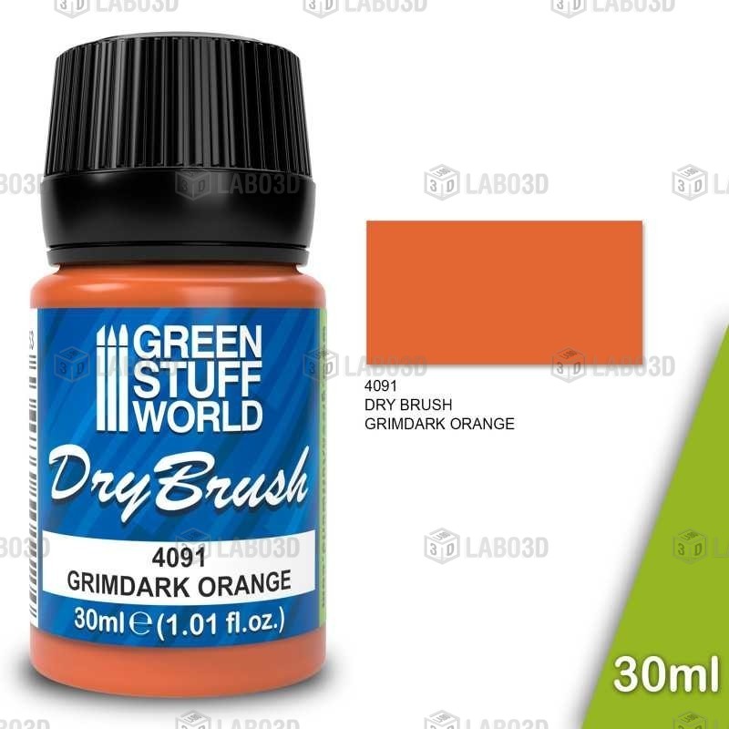 Green Stuff Word - Brossage à Sec - Grimdark Orange - 4091 Green Stuff Word - Brossage à Sec - Grimdark Orange - 4091