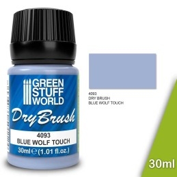 Green Stuff Word - Dry Brush - Blue Wolf - 4093