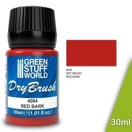 Green Stuff Word - Brossage à Sec - Red Bark - 4094
